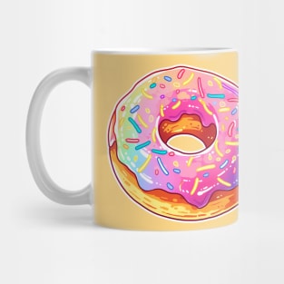 Rainbow Donut Mug